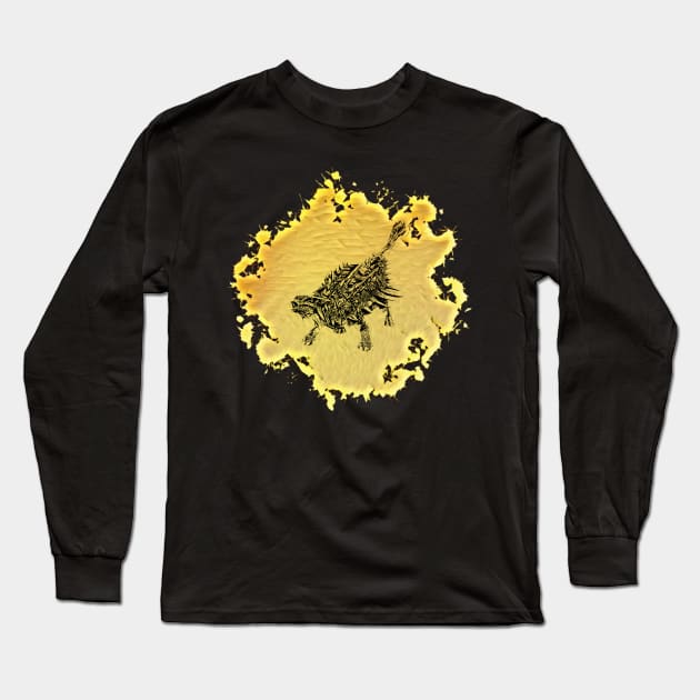 Ankylosaurus Long Sleeve T-Shirt by Nimmersatt